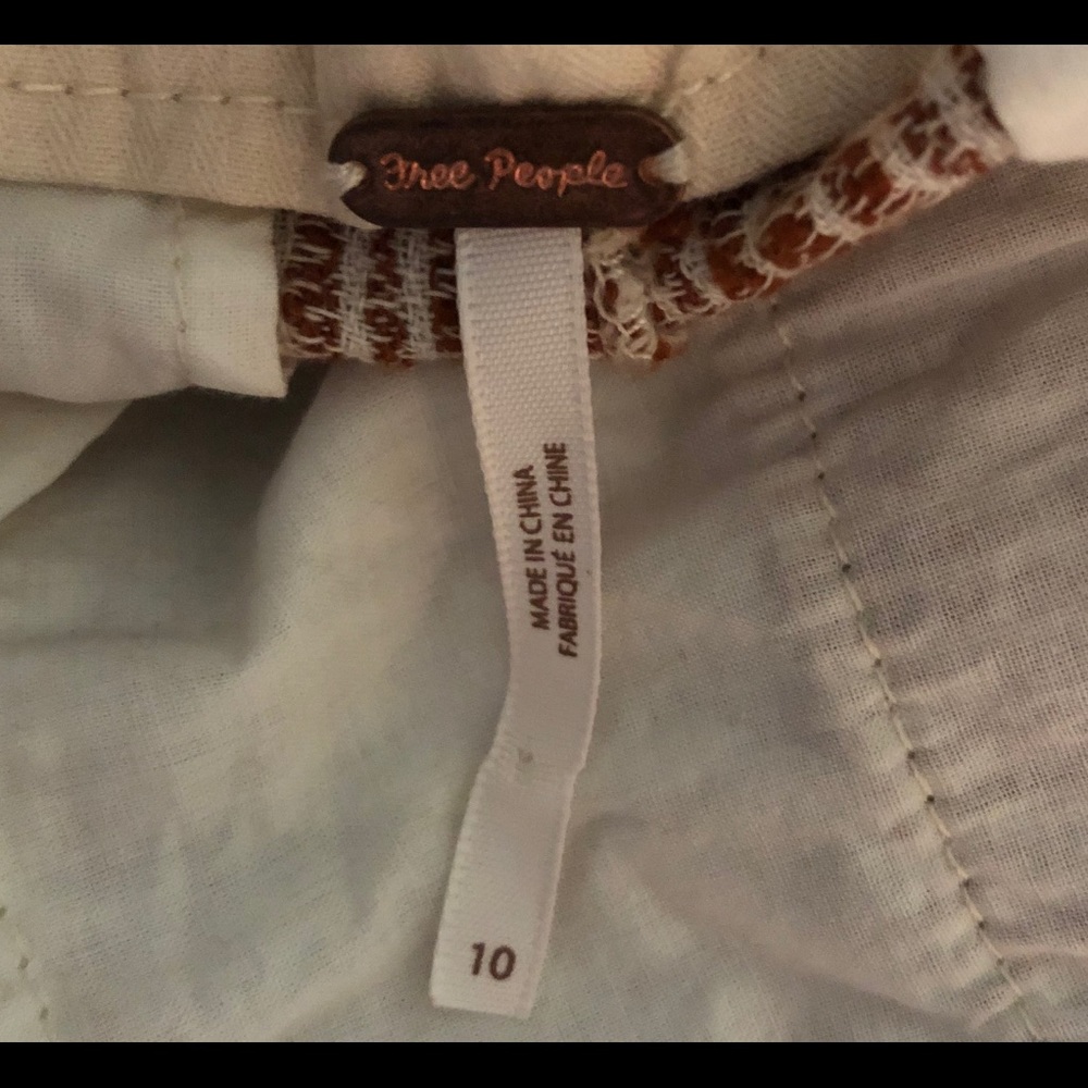 Free People Light At Sunrise Crop Pants | Size 10 - Picture 11 of 14